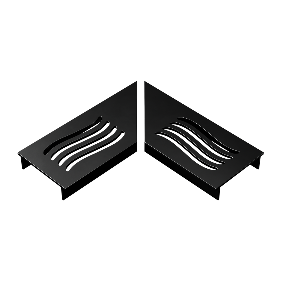 7009185_Ultra-Drain_Blackline_Wave_Rooster_L-hoek_1 Ultra Drain Rooster Silverline Straight