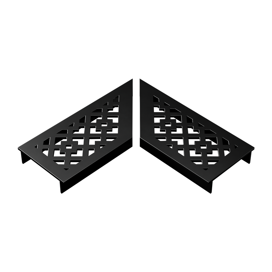 7009186_Ultra-Drain_Blackline_Designo_Rooster_L-hoek_1 Ultra Drain Rooster Silverline Straight